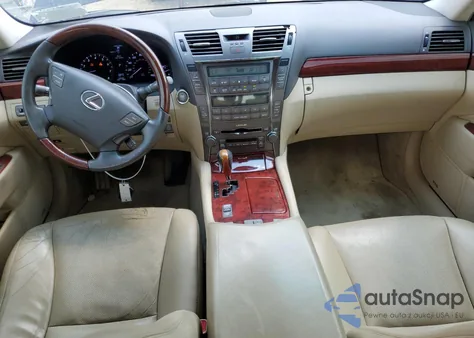 2008 Lexus Ls 460 из США, поврежденный, VIN JTHBL46F085052759